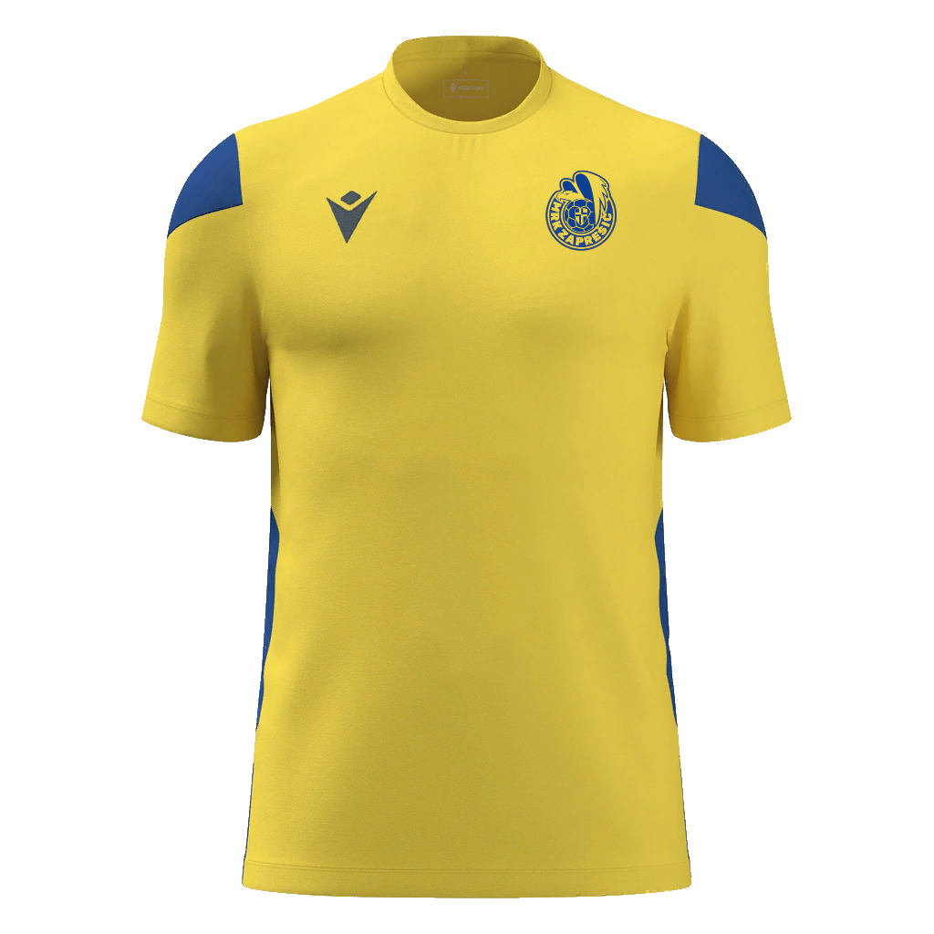 KIDS PLAYER MRKZ - Macron Polis igrački dres, gornji dio - žuta